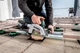 Аккумуляторная бесщеточная ручная дисковая пила Metabo KS 18 LTX 66 BL 18 В 2x8Ah LiHD, зарядное устройство ASC 145, metaBOX 340 (611866810) - изображение 2