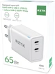 Зарядное устройство RZTK GaN2 65W 2xUSB-C (PD3.0) + кабель USB-C 100W White - изображение 13