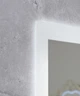 Дзеркало Mixxus FLAT MR04-100x80 з LED Touch, Anti-fog, димером, регулюванням яскравості, годинником (MI6927) - зображення 5