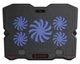 Охлаждающая подставка для ноутбука до 15,6 дюймов GamePro GPCP-627 2xUSB 5xfans - изображение 3