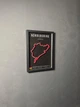 Об'ємна Рамка з 3D Трасою Nürburgring Nordschleife Deutschland Нюрбургринг в Масштабі 1:40 000 Red Matte / Frame 32x23x3 - зображення 10