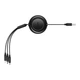 Кабель на 1,1м. Bright Mirror 2 3-in-1 USB (M-U+L+Type-C) 3.5A чорний Baseus для зарядки та передачі даних (CAMJ010001) - зображення 4