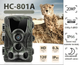 Фотопастка Suntek HC801A 1080P/20МП 20м, огляд 120°, IP65 (автономна камера) камера спостереження мисливська з екраном Full HD 1080P і записом звуку - зображення 1