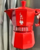 Гейзерная кофеварка Bialetti Moka Express Exclusive на 6 чашек (270 мл) красная - изображение 4