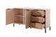 Буфет Maraline Nordic Ash matt black legs дводверний з шухлядами 153,1 см, 13780 - изображение 5