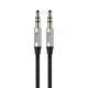 Кабель AUX 1m Baseus Yiven M30 Black - изображение 1