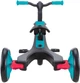 Велосипед детский трехколесный Globber Explorer Trike 4 в 1 Бирюзовый (634-105) - изображение 10