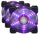 Набір Frime RGB-вентиляторів + Fun hub + ДК Frime Iris Flicker KIT (IRISFLICKERKIT) Чорний - изображение 2