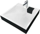 Умывальник над стиральной машиной ADAMANT Washer New Black/White Glossy - изображение 1