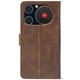 Чохол-книжка Crazy Horse Clasic для Nubia Music Brown (Front) (64723) - зображення 3