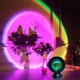 Проекційний міні світильник Sunset Lamp з пультом USB проектор атмосферна RGB лампа різнокольорова - зображення 7