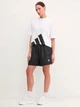 Футболка хлопковая оверсайз короткая женская Adidas W Bl Sj Bf T JG8737 XL White/Black (4067902942469) - изображение 9