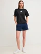 Футболка хлопковая женская Adidas W Z.N.E. Tee JJ4778 S Black/White (4067887577083) - изображение 7