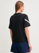 Футболка хлопковая женская Adidas W Z.N.E. Tee JJ4778 XL Black/White (4067887577113) - изображение 6