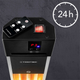 Инфракрасный обогреватель Trotec IRS 2000 E 2000 W Silver/Black (1410003920) - изображение 13