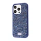 Чехол с блестками Wave Bling World Rock Diamond (TPU) для Apple iPhone 16 Pro Blue Titanium - изображение 1