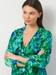 Рубашка женская Zara 2523/116 S Синяя (02523116330024) - изображение 4