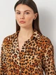 Рубашка женская Zara 2742/727 S Коричневая (02742727099025) - изображение 4