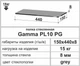 Полиця зі скла настінна навісна прямокутна Commus PL10 PG 8мм (150х440х8мм) - зображення 3