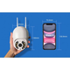 Уличная WIFI камера видеонаблюдения Full HD iCSee ночная съемка поворотная PTZ 1080p 4 mp Белая (Icsee-4mp) - изображение 8
