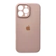 Чохол для смартфона Silicone Full Case AA Camera Protect for Apple iPhone 16 Pro Max 15,Pink Sand (FullAAi16PM-15) - изображение 1