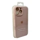 Чохол для смартфона Silicone Full Case AA Camera Protect for Apple iPhone 16 Pro Max 15,Pink Sand (FullAAi16PM-15) - изображение 2