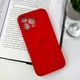 Чохол для смартфона Silicone Full Case AA Camera Protect for Apple iPhone 16 Pro Max 11,Red (FullAAi16PM-11) - изображение 7