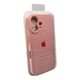 Чохол для смартфона Silicone Full Case AA Camera Protect for Apple iPhone 16 41,Pink (FullAAi16-41) - изображение 2