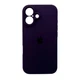 Чохол для смартфона Silicone Full Case AA Camera Protect for Apple iPhone 16 59,Berry Purple (FullAAi16-59) - изображение 1