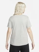 Футболка хлопковая женская Nike Sportswear Essentials Logo DX7906-063 S Серая (0196154000482) - изображение 2
