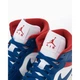Кроссовки женские Jordan 1 Mid 40 25.5 см синие BQ6472-146 - изображение 4