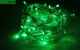 Новогодняя светодиодная гирлянда нить 10 метров зеленый уличная ECOLEND - изображение 1