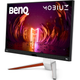 Монітор 27" BenQ EX2710U IPS 4K/144Hz/1ms/2xHDMI/DP/USB-hub/HAS/White (9H.LKTLA.TBE) - зображення 3