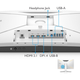Монітор 27" BenQ EX2710U IPS 4K/144Hz/1ms/2xHDMI/DP/USB-hub/HAS/White (9H.LKTLA.TBE) - зображення 7