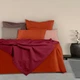 Покривало 240х260 Ruby Knitted Braid COSAS бордо - зображення 2