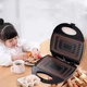 Контактный электрический гриль Sokany KJ-102G 750W бутербродница с антипригарным покрытием - изображение 5