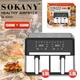 Мультипечь двухкамерная аэрофритюрница Sokany SK-10041 1500+1500Вт 5+5л - изображение 4