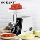 Электрическая мясорубка Sokany SK-312 2500 Вт Белая - изображение 1