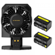 Вентилятор для фотостудии Nitecore CW30 + 2 аккумулятора NP-F750 5200mAh - зображення 1