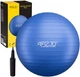 Мяч для фитнеса (фитбол) 4FIZJO 65 см Anti-Burst Blue (P-5907222931493) - изображение 1