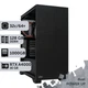Двопроцесорна робоча станція PowerUp #396 AMD EPYC 7F52 x2 / 128 GB / SSD 1TB / NVIDIA Quadro RTX A4000 16GB для 3D моделювання відеомонтажу рендерингу для інженерів та архітекторів - зображення 2