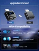 Вигглер шейкер симулятор для мыши Meatanty Mouse Mover Jiggler Metal Mini Display 2-buttons black (Type-C) - изображение 6