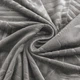 Чохол на кутовий диван 2+2, еластичний велюр, оксамит Domidekor Palm leaves, сірий (3798) - изображение 2