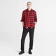 Рубашка Timberland Mascoma River Slim-Fit Long Sleeve Check T-Shirt Red/Black TB0A2D7ECA2 S - изображение 4
