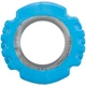 Роллер для занятий йогой массажный мфр ролик SP-Sport Grid Combi Roller 0356 размер 25х7см Blue - изображение 7