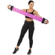 Лента эспандер с ручками эластичная для фитнеса и йоги SP-Sport Pilates Band 8038 размер 57х15см Pink - изображение 9
