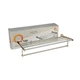 Полка универсальная Qtap Liberty 600 мм с держателем QTLIBORO1122 Gold - изображение 5