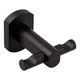 Гачок Qtap Liberty подвійний QTLIBBLM1154 Black - зображення 1