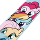 Hulajnoga dziecięca Spokey Dreamer My Little Pony 125 mm niebieska (5902693294863) - obraz 8