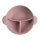 Тарелка детская Canpol babies DOTS силиконовая на присоске с секциями (51/403_pin) - изображение 7